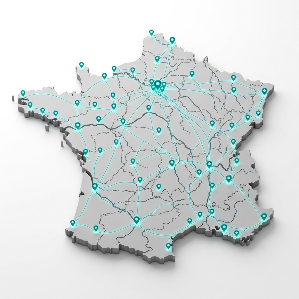 Carte de France SUPRATEK